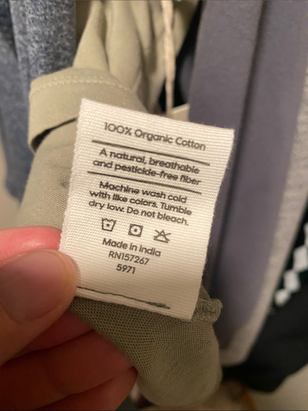 MATE the Label Short Sleeve Tee in Light Sage - Picture 3 of 7